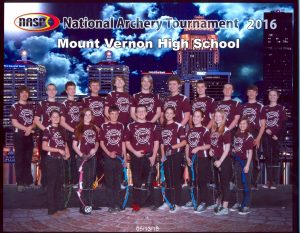High School National Archery Team 2016