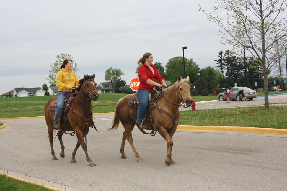 Students Horse Around with Transportation
