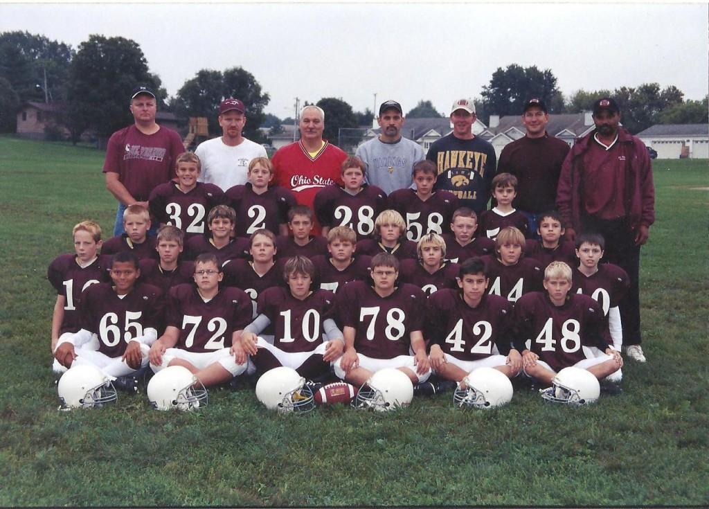 2006 YSF football team, including the current seniors as sixth graders.