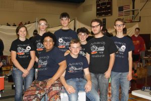 Team #458 Activate Go Initiative! was the winning alliance captain and won the Rockwell Collins Innovate Award.