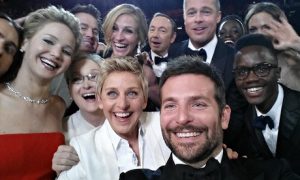 There were 3.3 million retweets of Ellen DeGeneres' Oscars selfie. The average MVHS student tweets 15.4 times per week.