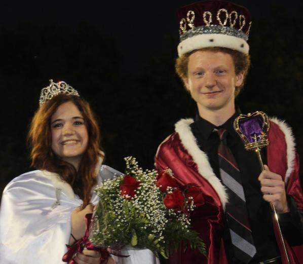 Abbey Teubel and Tyler Kranig were crowned homecoming royalty on Sept. 25.