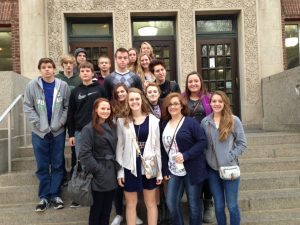Student Journalists attend the IHSPA Fall Conference in Iowa City Oct. 23.