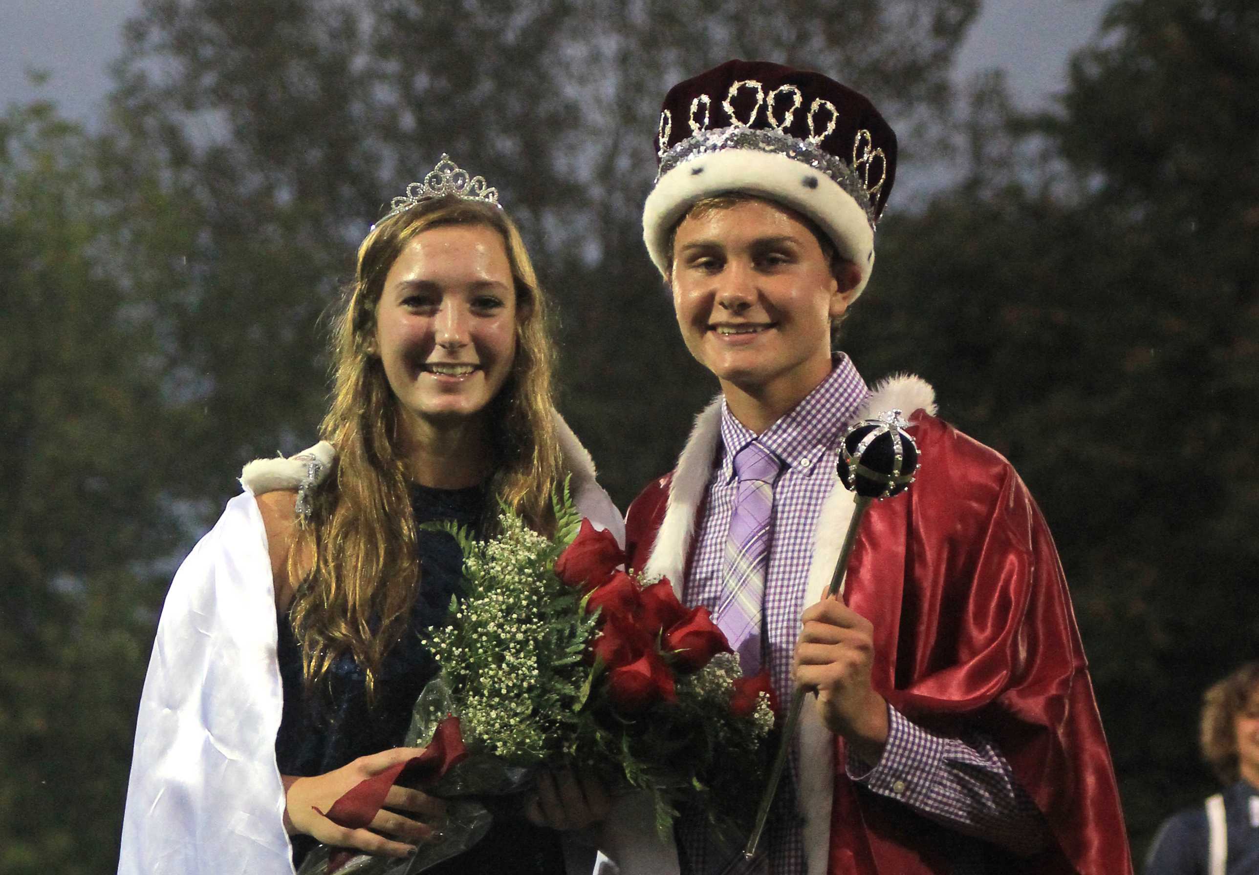 Sales, Deshields named homecoming queen, king at Carlson