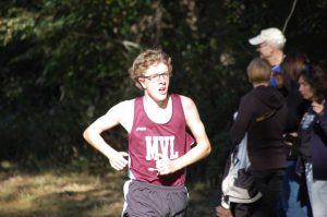 Reid Smock set a personal record in his first place finish at Benton Saturday.