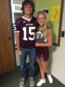 Senior Carter Rodman and junior Bailey Rud have been dating for  18 months.
