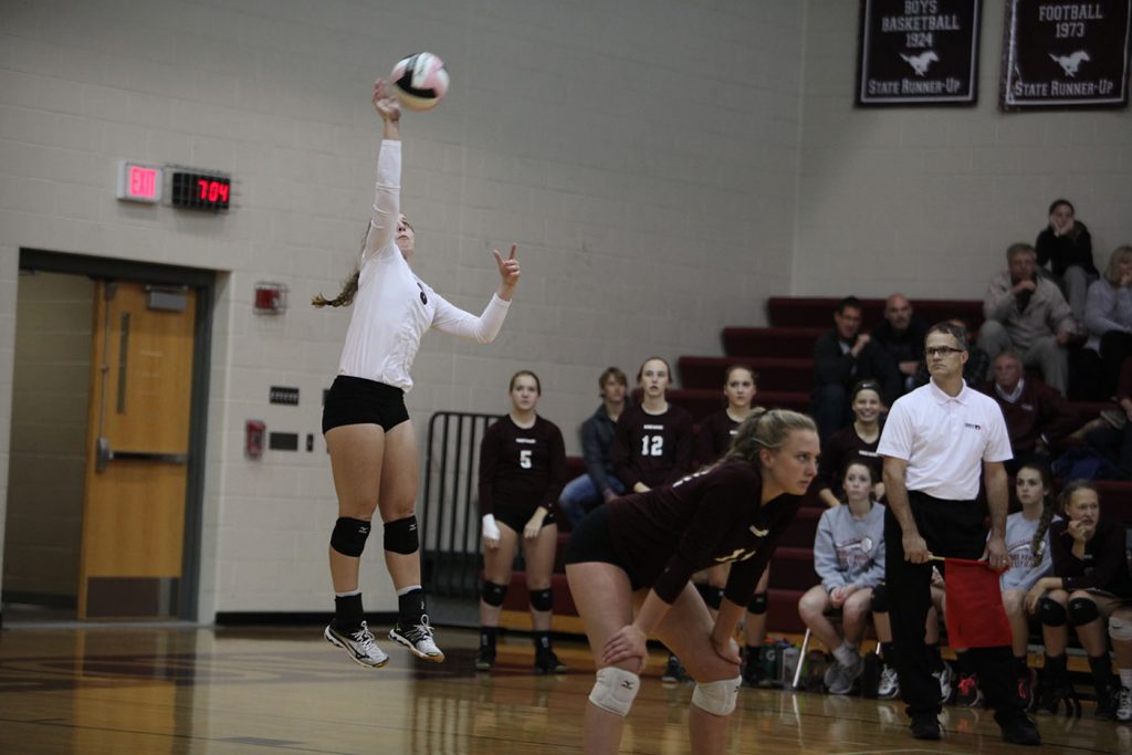 Mustang Volleyball Advances to Regional Finals