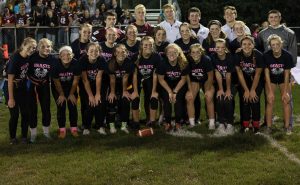 The Beasts defeat the Beauties 20-0 in the annual powderpuff game. Photo by Paige Beck