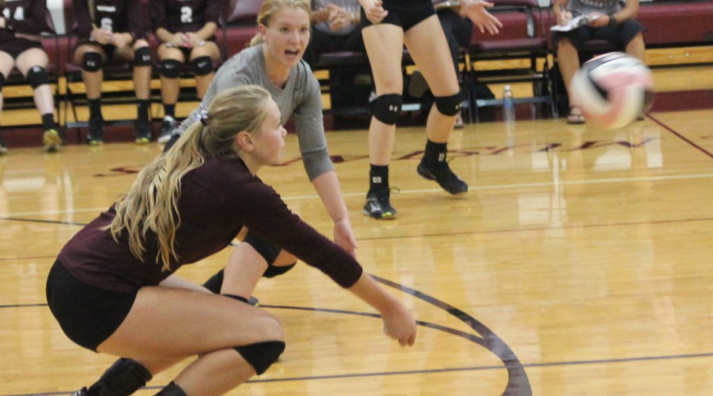 Mustang Volleyball Overcomes Ranked Opponent West Delaware