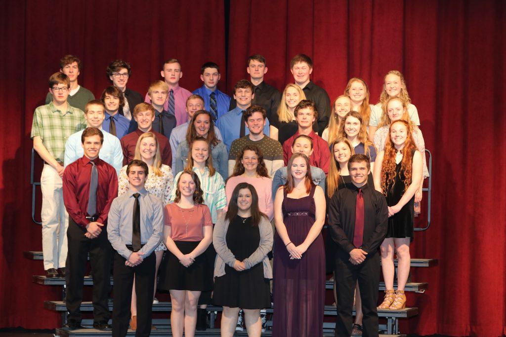 2018 MOUNT VERNON NATIONAL HONOR SOCIETY INDUCTEES