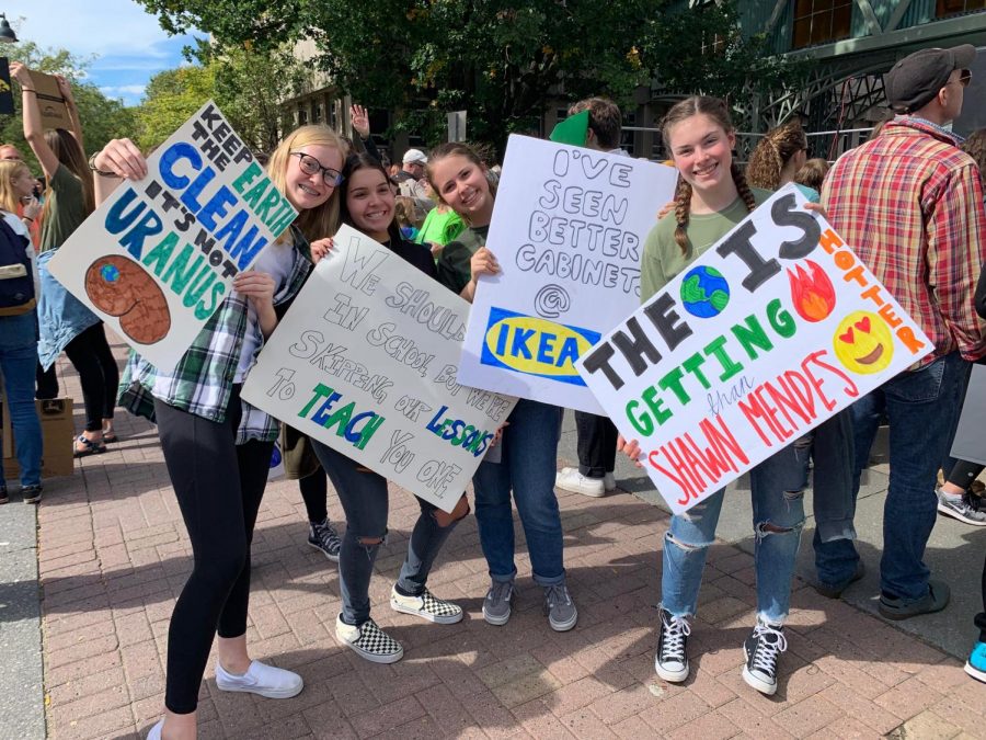 Students Attend Climate Strike