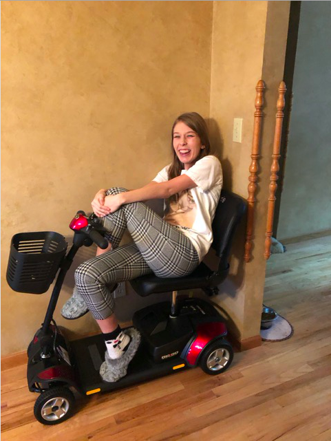 Scooting Around with Hannah Dewitte