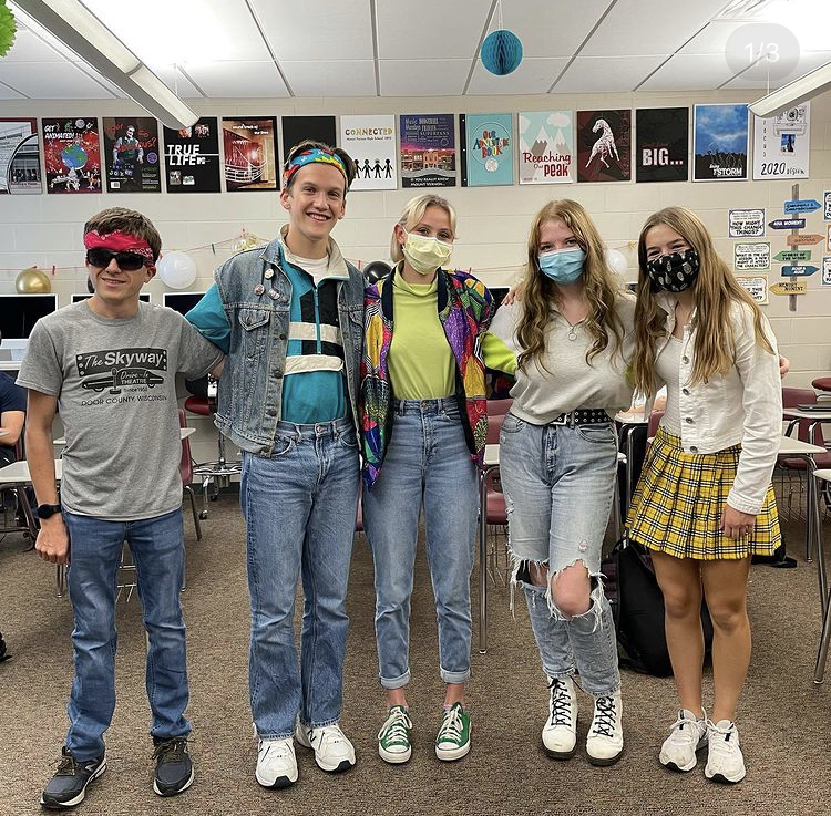 Decades Day Photo of 5th hour Journalism 
