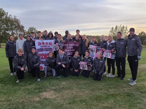 MVHS boys and girls cross country teams both qualify for state at the District meet Oct. 19. Both were champions of the meet.