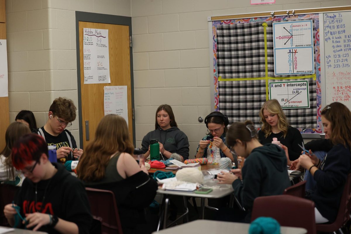 Students Stitch Together in J-Term Jan. 3. 