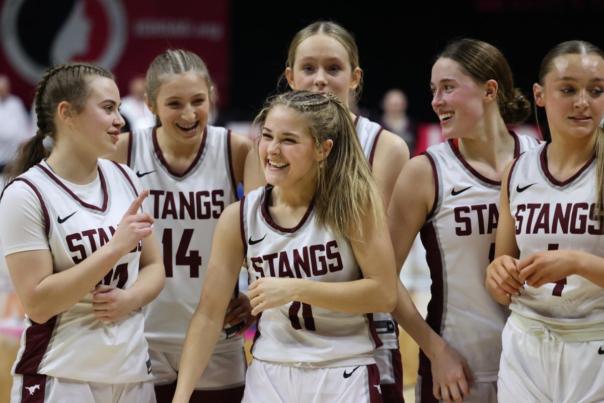 Excitement takes over as the Mustangs advance into the Semi-Finals. The Mustangs will play ELC on Thursday, Feb. 29 at 1:30 p.m. at the Wells Fargo Arena in Des Moines.