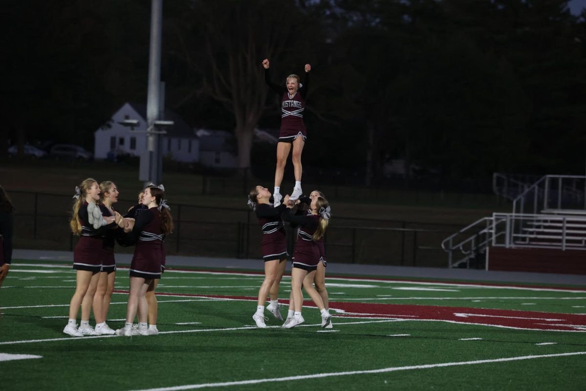 Cheer performance Sept. 26.