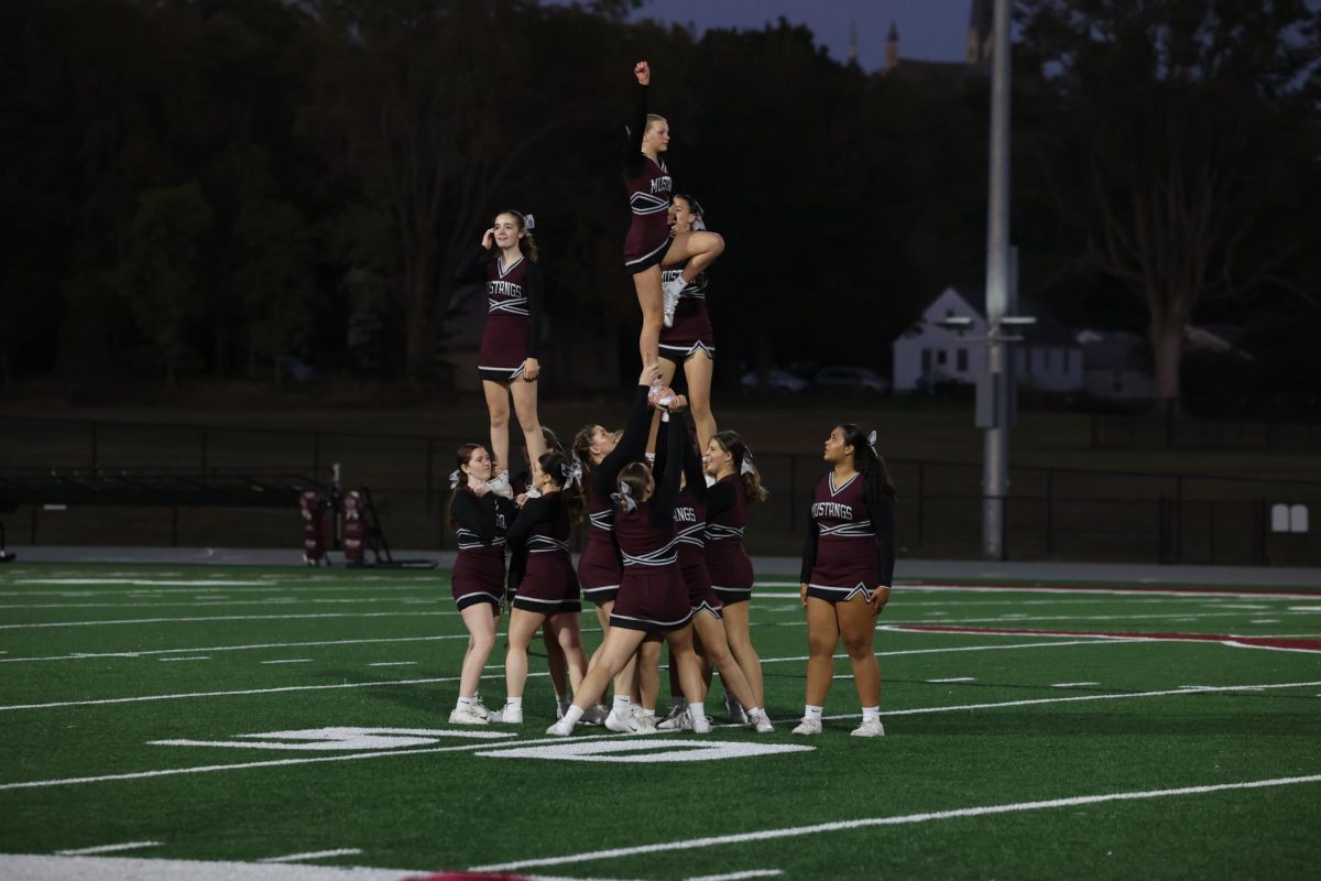 Cheer performance Sept. 26.