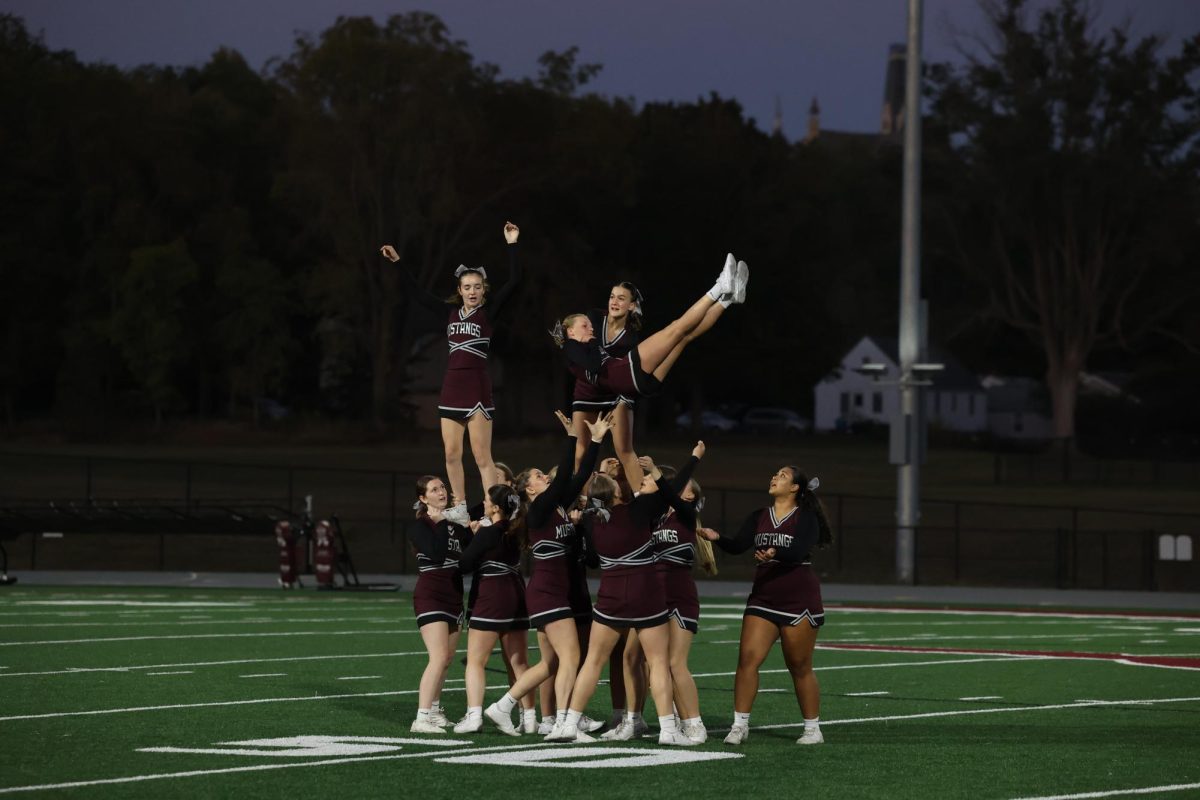 Cheer performance Sept. 26.