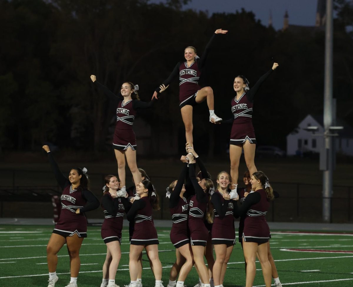 Cheer performance Sept. 26.