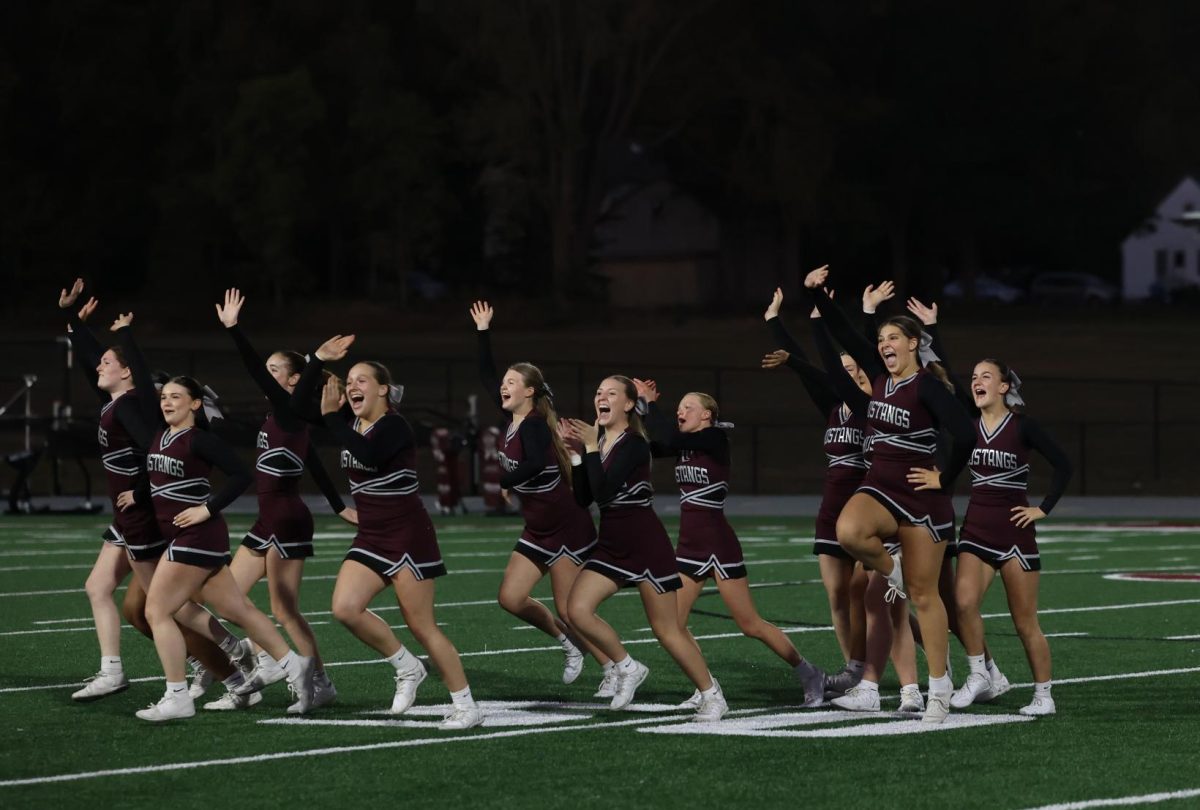 Cheer performance Sept. 26.