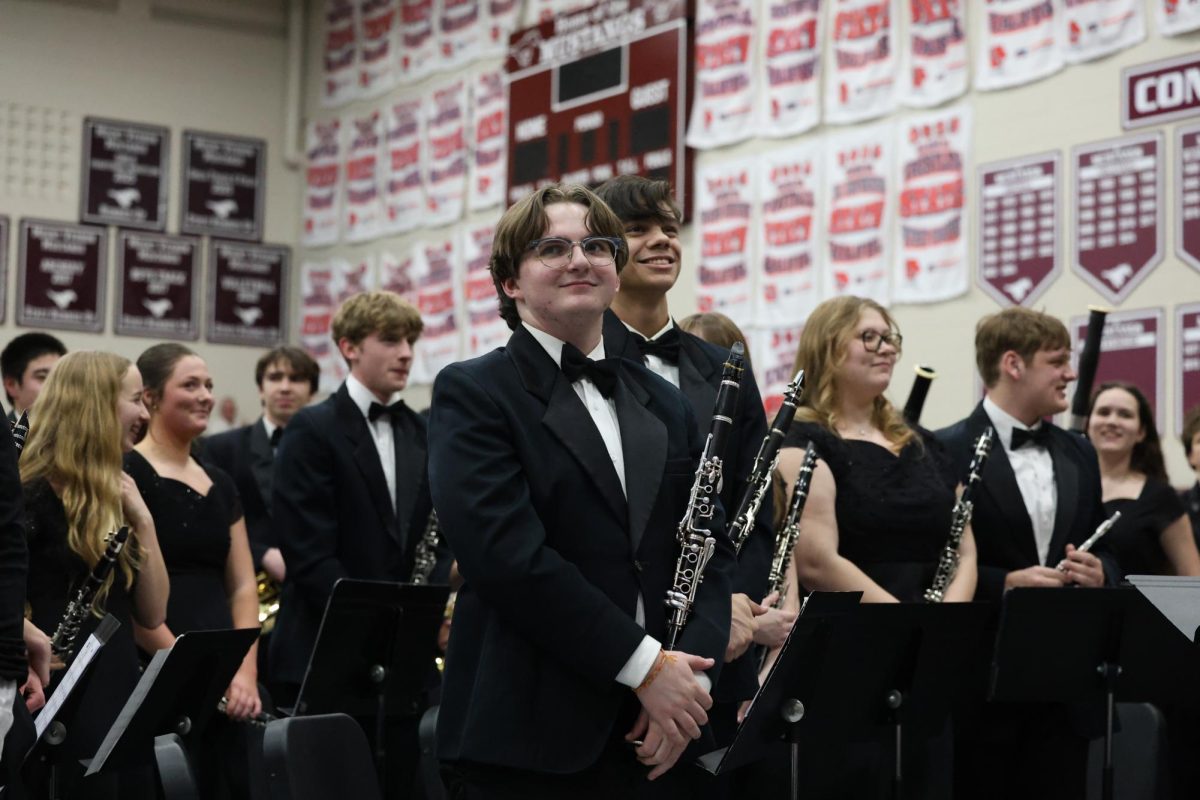 Senior Will Turner's original piece was performed at the Festival of Bands March 3.