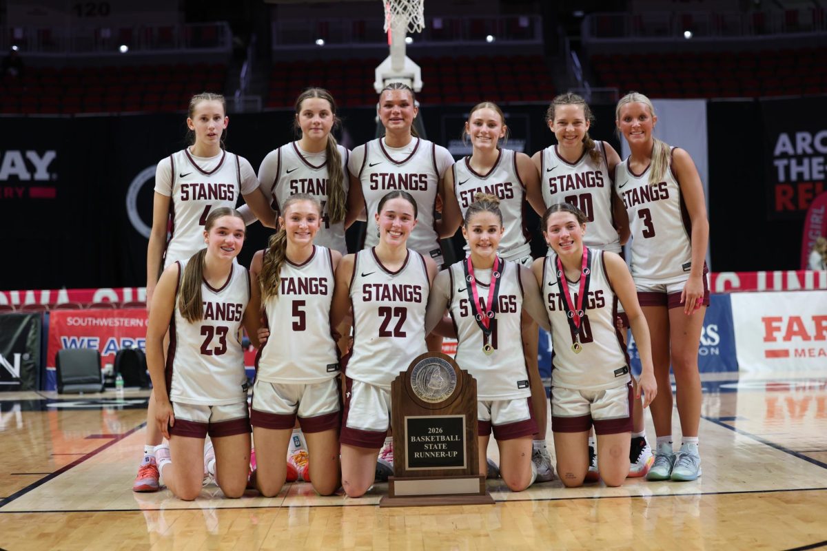 The 2026 Girls Basketball team placed second in Class 3A State Competition.
