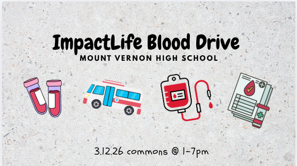 ImpactLife Blood Drive at Mount Vernon High School
