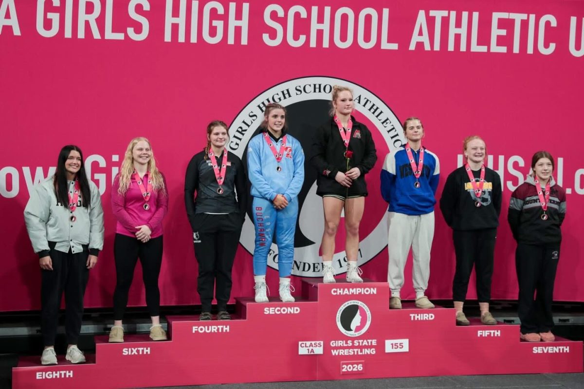 Kaylee Kintzel (155) placed 7th.
